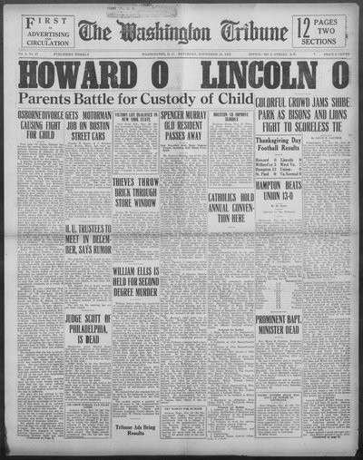 Washington Tribune, Nov 28, 1925