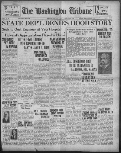 Washington Tribune, Feb 26, 1926