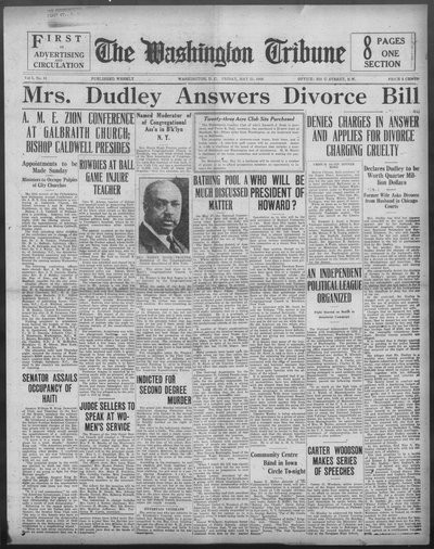 Washington Tribune, May 21, 1926