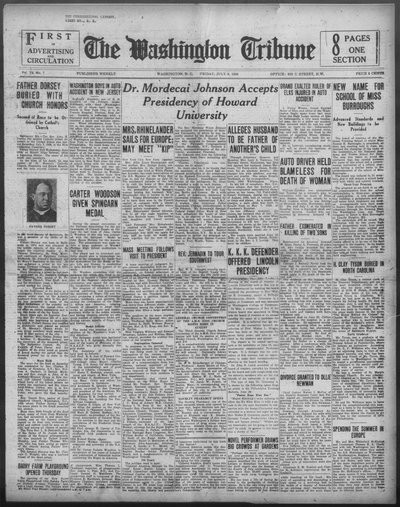 Washington Tribune, Jul 9, 1926