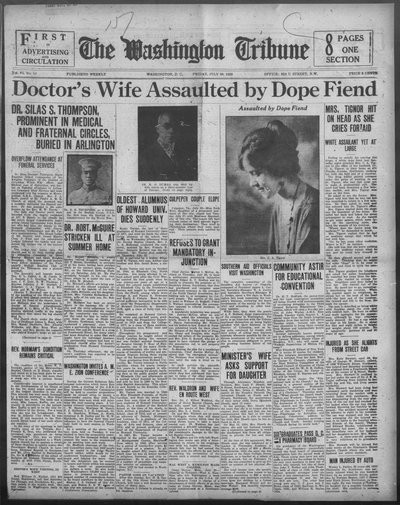 Washington Tribune, Jul 30, 1926