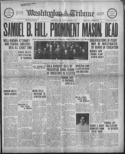 Washington Tribune, Jan 14, 1927