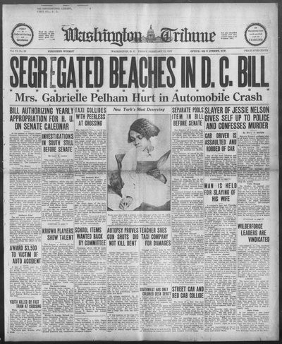 Washington Tribune, Feb 11, 1927