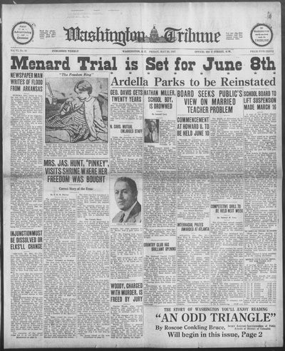 Washington Tribune, May 20, 1927