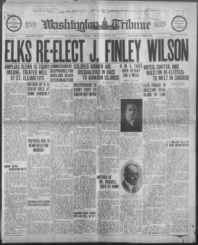 Washington Tribune, Aug 26, 1927