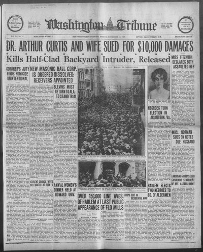 Washington Tribune, Nov 11, 1927