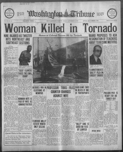 Washington Tribune, Nov 18, 1927