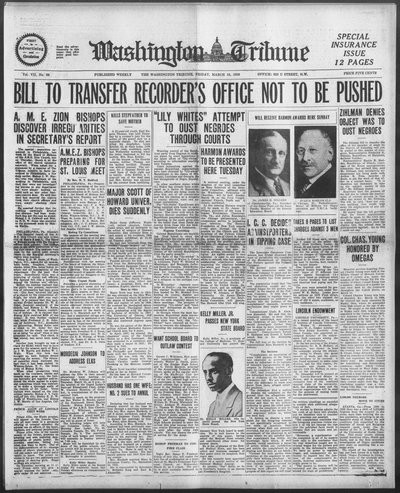 Washington Tribune, Mar 16, 1928