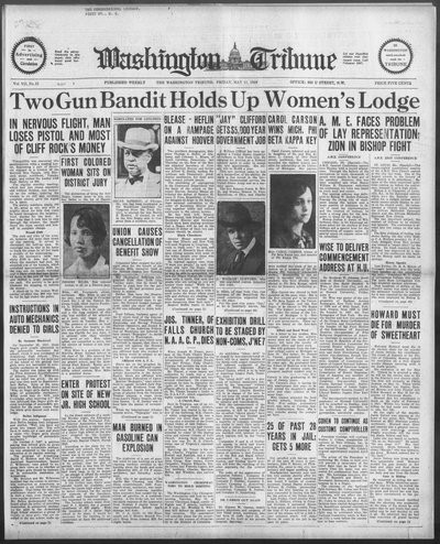 Washington Tribune, May 11, 1928