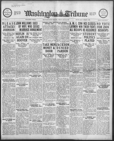 Washington Tribune, May 25, 1928