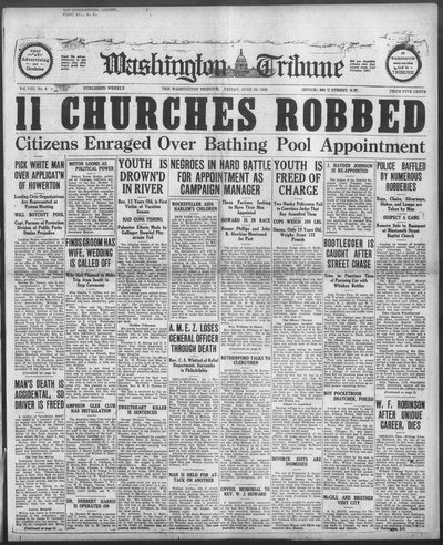 Washington Tribune, Jun 29, 1928