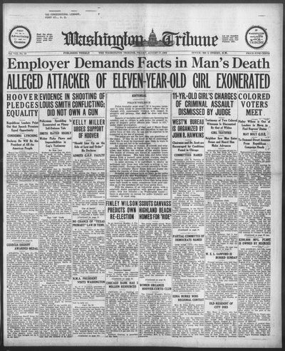 Washington Tribune, Aug 17, 1928