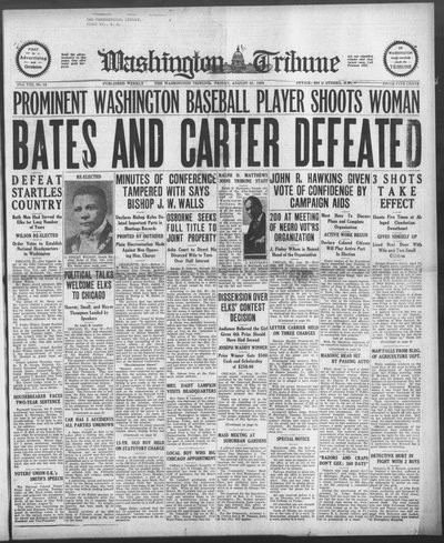Washington Tribune, Aug 31, 1928