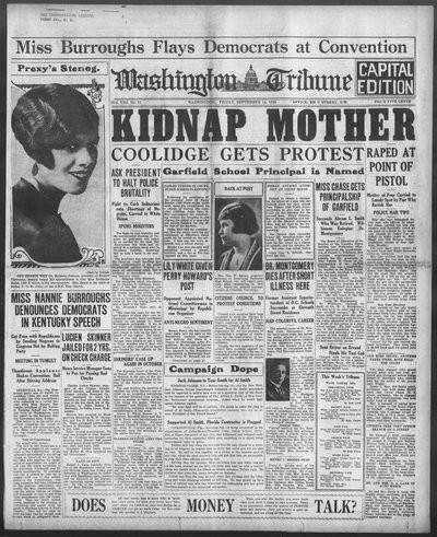Washington Tribune, Sep 14, 1928