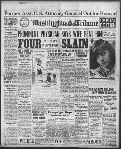 Washington Tribune, Sep 21, 1928