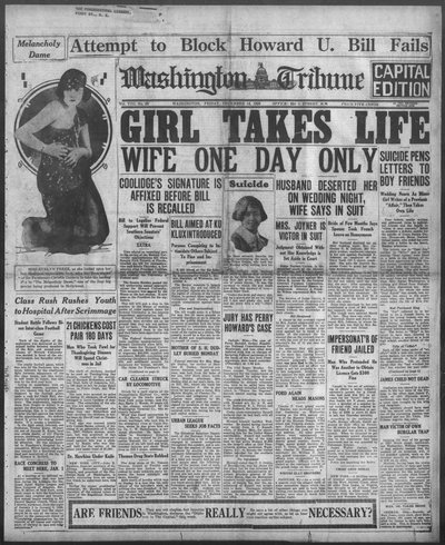 Washington Tribune, Dec 14, 1928