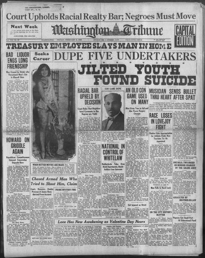 Washington Tribune, Feb 8, 1929