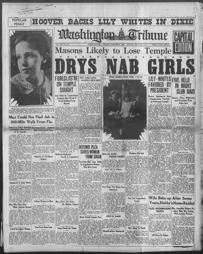 Washington Tribune, Mar 29, 1929