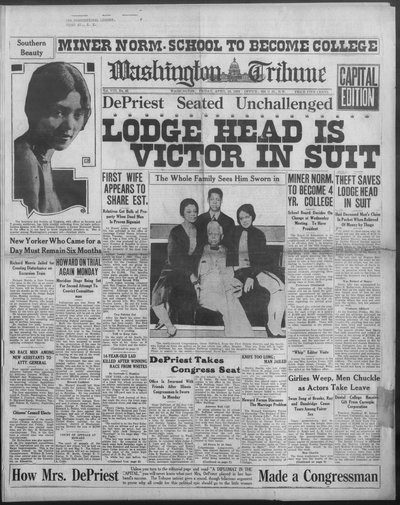 Washington Tribune, Apr 19, 1929