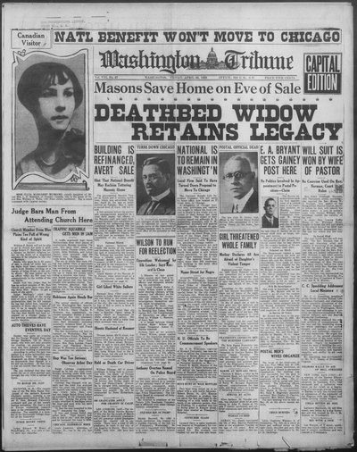 Washington Tribune, Apr 26, 1929
