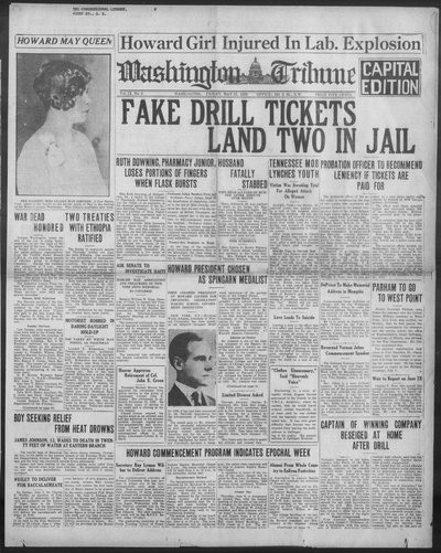 Washington Tribune, May 31, 1929