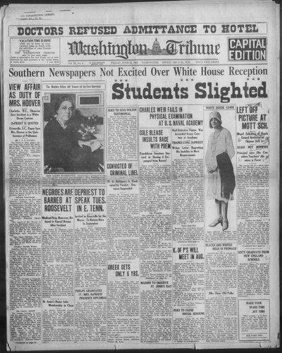 Washington Tribune, Jun 21, 1929