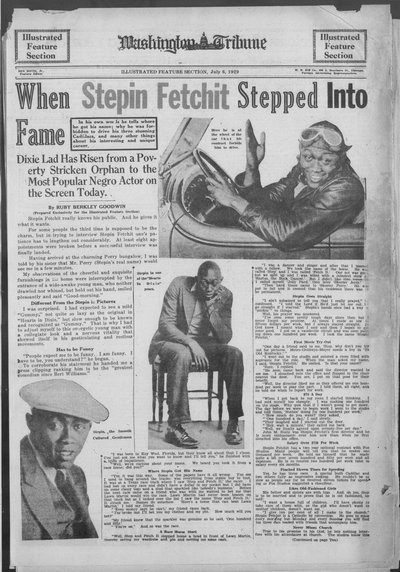 Washington Tribune, Jul 6, 1929