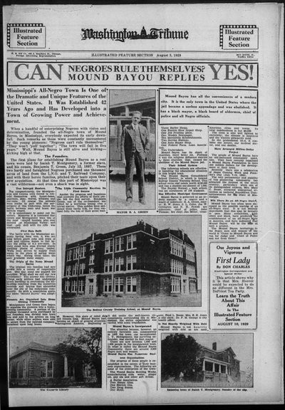 Washington Tribune, Aug 3, 1929