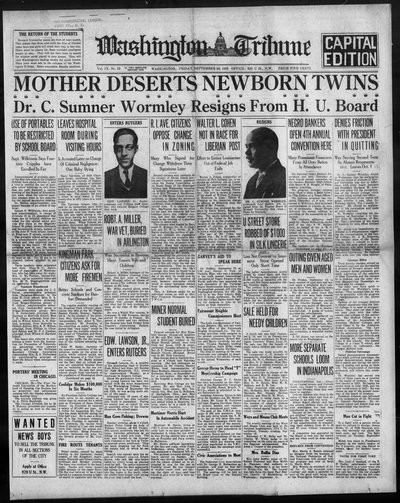 Washington Tribune, Sep 20, 1929