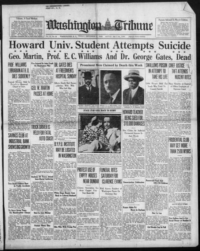 Washington Tribune, Dec 27, 1929