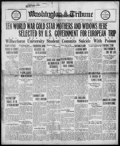 Washington Tribune, Jan 17, 1930