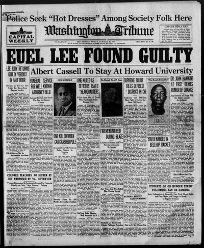 Washington Tribune, Jan 22, 1932