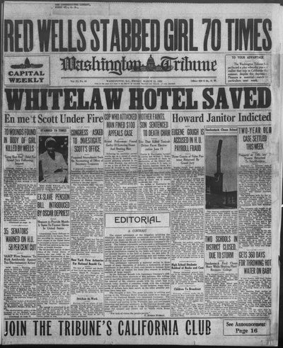 Washington Tribune, Mar 11, 1932