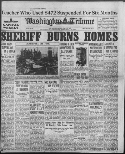 Washington Tribune, Mar 18, 1932
