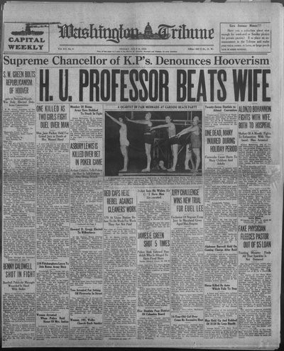 Washington Tribune, Jul 8, 1932