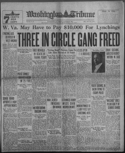 Washington Tribune, Oct 21, 1932