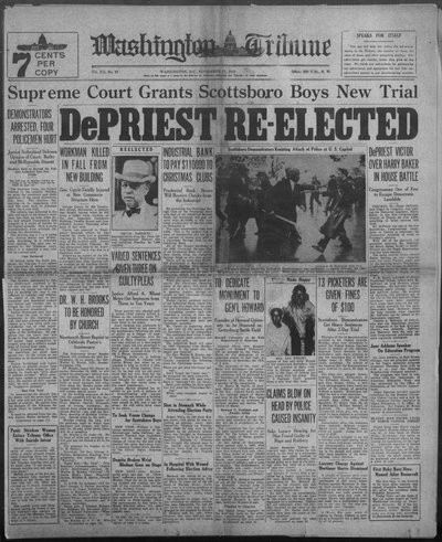 Washington Tribune, Nov 11, 1932