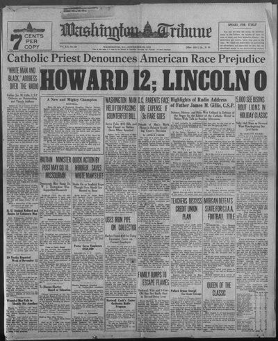 Washington Tribune, Nov 25, 1932