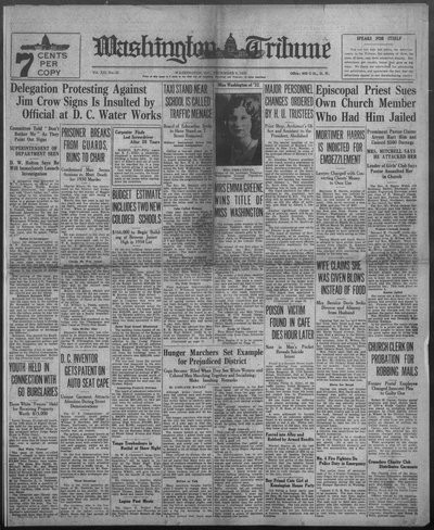 Washington Tribune, Dec 9, 1932