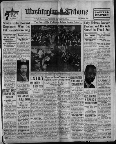 Washington Tribune, Jan 27, 1933