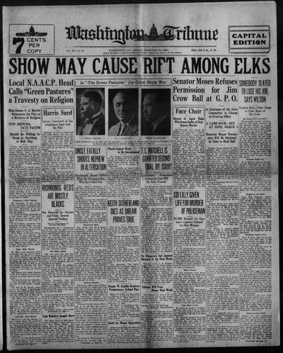 Washington Tribune, Feb 24, 1933