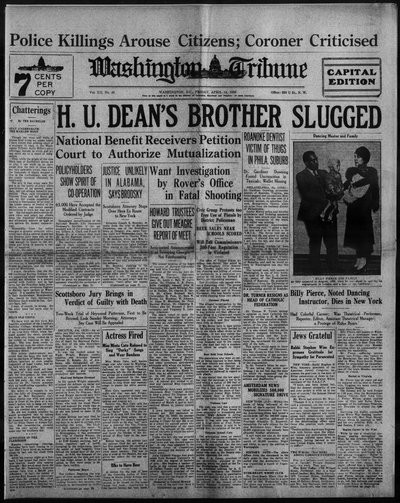 Washington Tribune, Apr 14, 1933