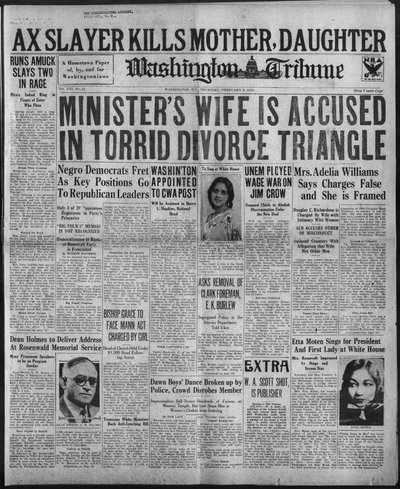 Washington Tribune, Feb 8, 1934