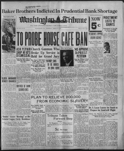 Washington Tribune, Mar 29, 1934