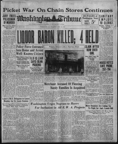 Washington Tribune, Apr 26, 1934