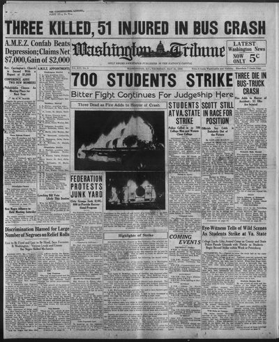 Washington Tribune, May 31, 1934