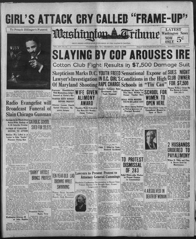 Washington Tribune, Jul 26, 1934