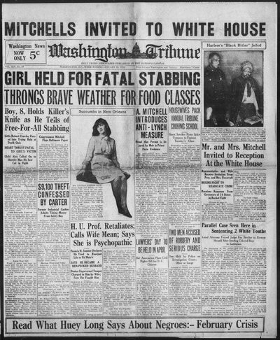 Washington Tribune, Jan 26, 1935