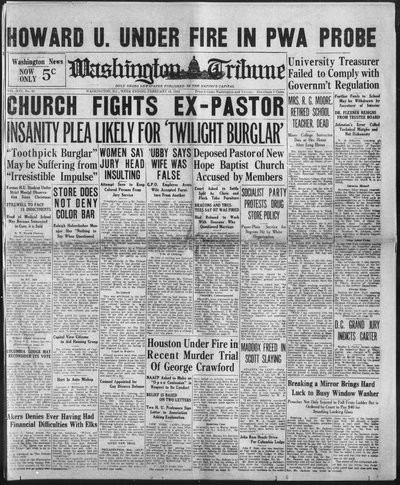 Washington Tribune, Feb 16, 1935