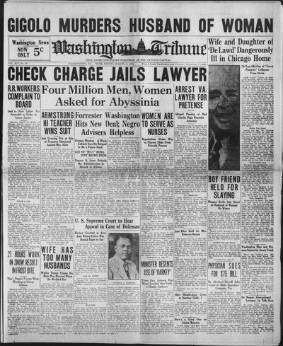 Washington Tribune, Mar 9, 1935